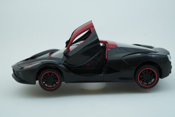 K1 Super Car Black Die-Cast Model with Scissor Doors