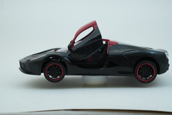 K1 Super Car Black Die-Cast Model with Scissor Doors