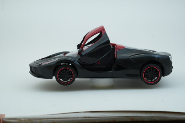 K1 Super Car Black Die-Cast Model with Scissor Doors