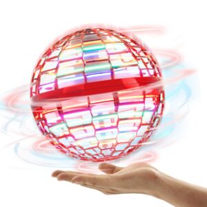 HoverSphere LED Flying Ball – Hand-Controlled Motion Drone Toy